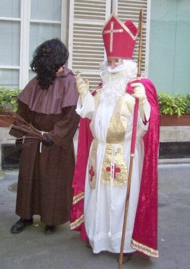 Saint Nicolas et le Père Fouettard