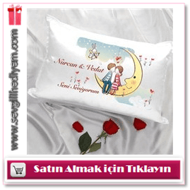 Romantik yastıklar Sevgiliye doğum günü için hediye
