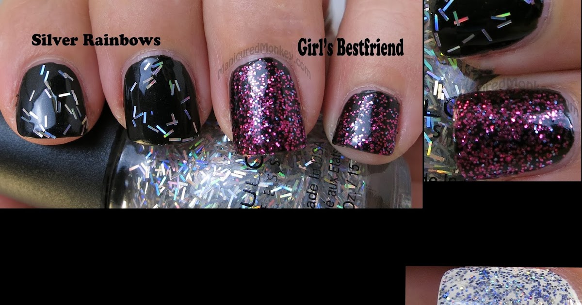 The Manicured Monkey SinfulColors Holiday Collection Tinsel & Sheer