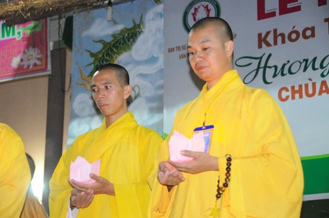 chùa hoa khai,khóa tu mùa hè,đăk nông,thắp nến,tri ân