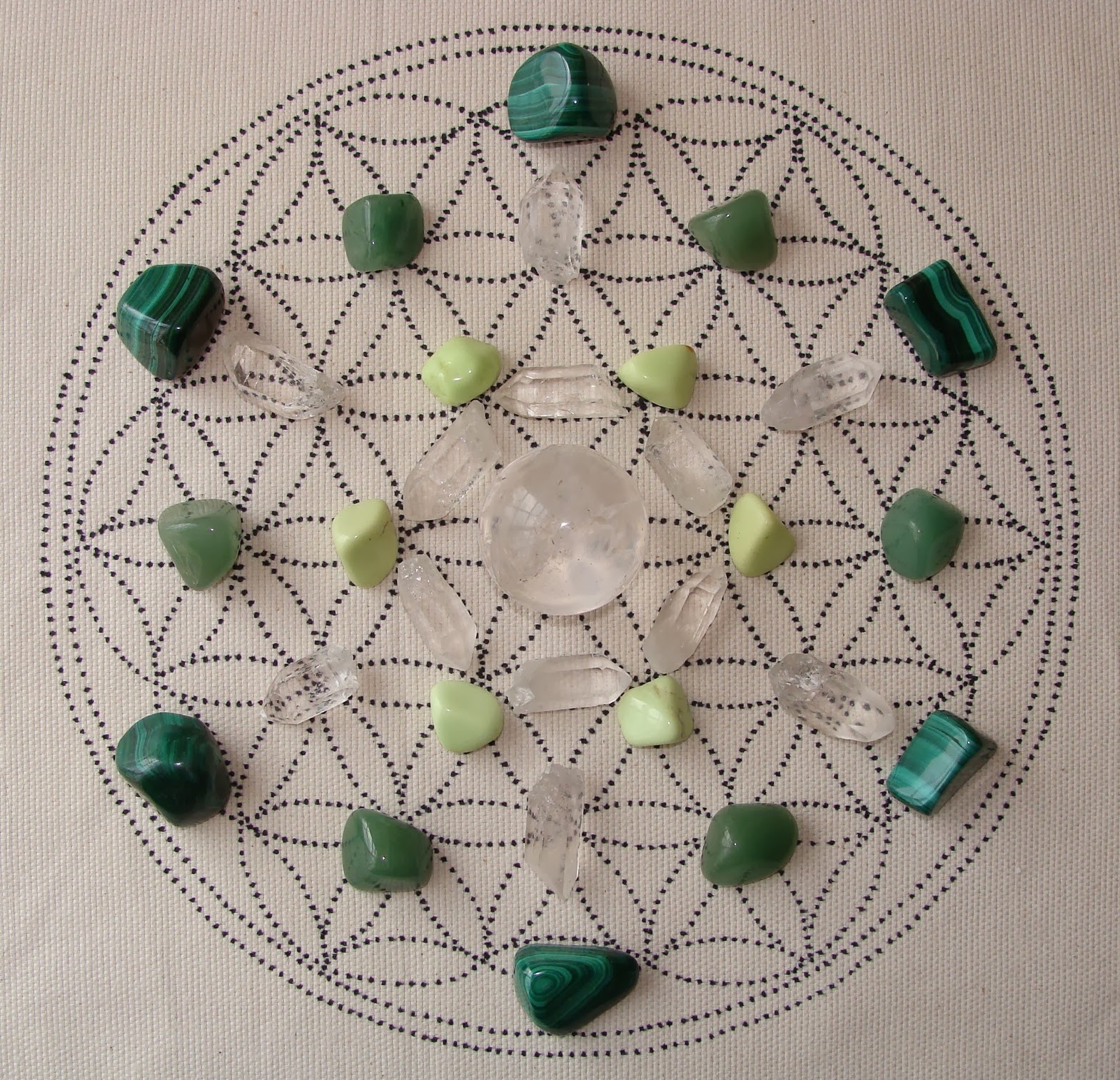 Crystal & Gemstone Grids CRYSTAL DEVA