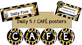 Daily 5 Cafe Posters