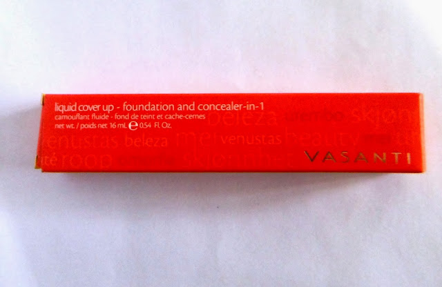 Vasanti Liquid Cover-up - Foundation and Concealer-in-1, Canadian Company beauty, makeup