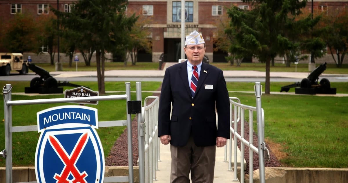 New York American Legion News NY Commander Visits Ft. Drum, Urges Congress