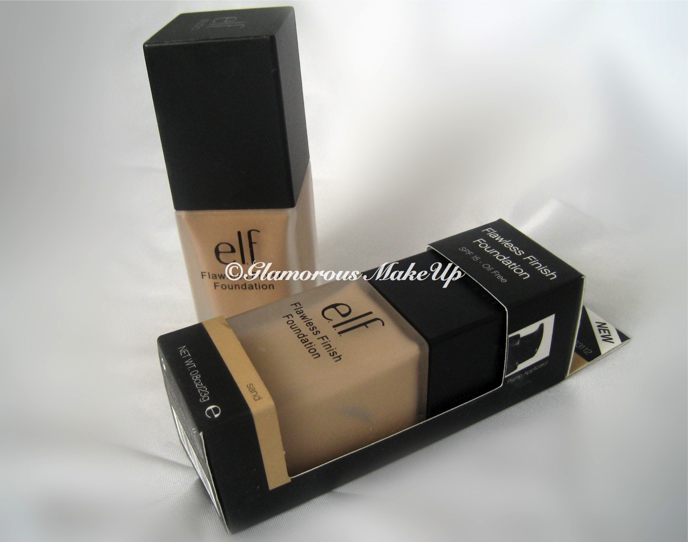 Elf Studio Flawless Finis Foundation Review and Swatch Glamorous MakeUp