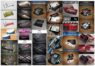 Yad Academy Testing مجموعة كروت شخصيه مفتوحة بصيغه Psd جاهزة للتعديل و الطباعة Business Card Psd