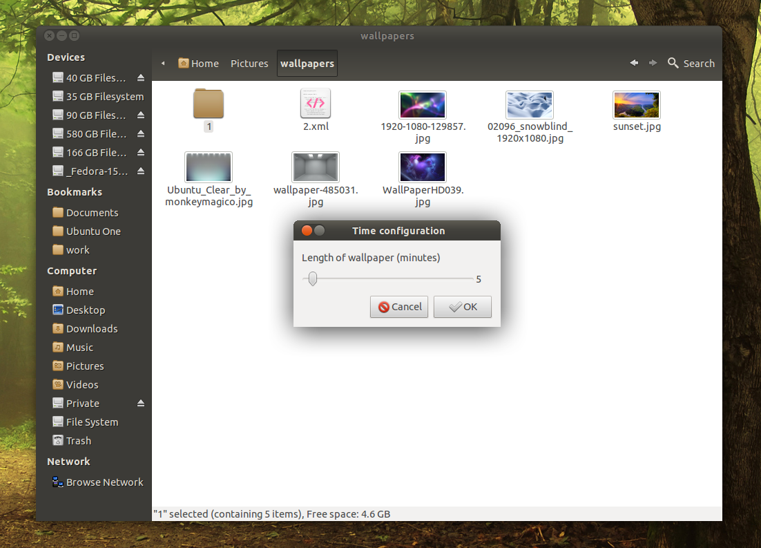 Create A Wallpaper Slideshow With XML Background Creator For GNOME 3 ~ Web  Upd8: Ubuntu / Linux blog