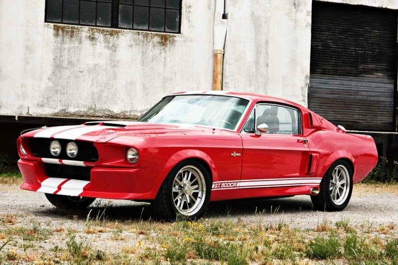 1968 Red Shelby Mustang