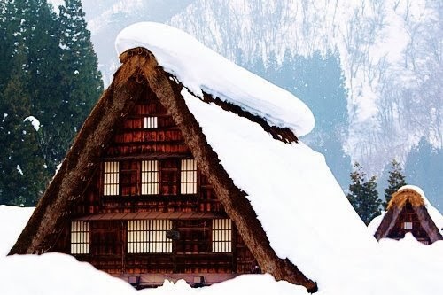 winter, house, zimowy nastrój, śnieg, dom na zimę, zimowy dom, Boże Narodzenie, Sylwester, drewniana, chata,