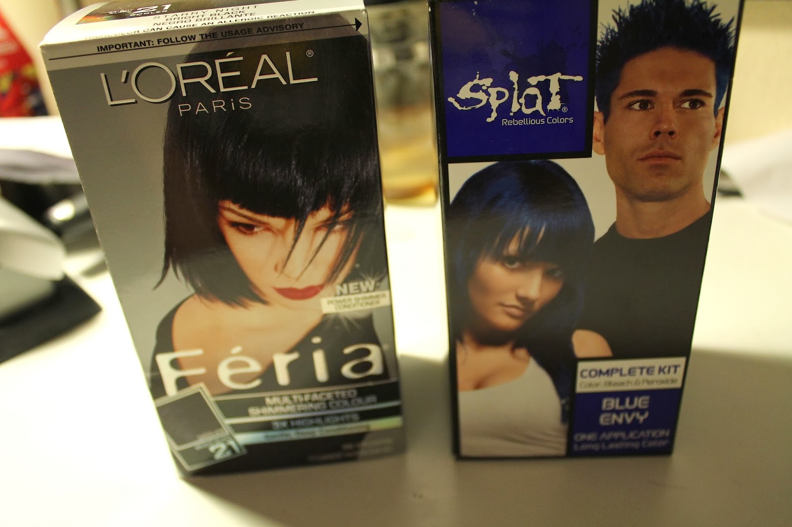 Potatopudding Friday Fashion Blue Black Hair Tutorial