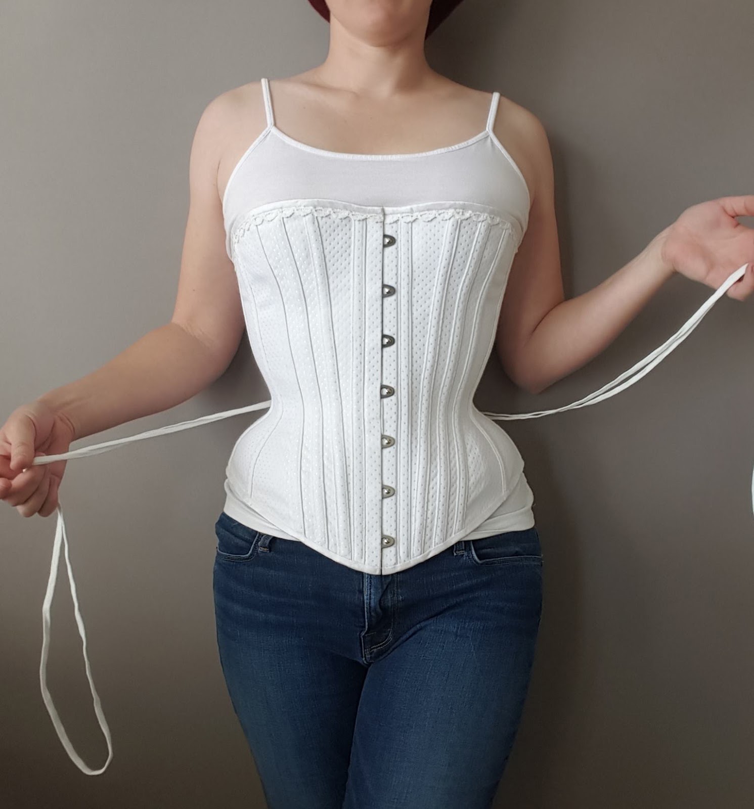 My New Victorian Corset by Anachronism in Action American Duchess