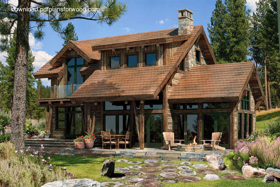Arquitectura de casas: planos de casas residenciales y cabañas de ...