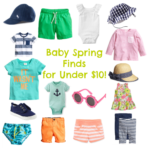 Sugar Stripe Baby Fashion Finds for Under 10!