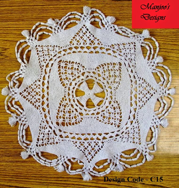 Krosha+Designs White Crochet/ Crosia/ Krosha Design for Home ...