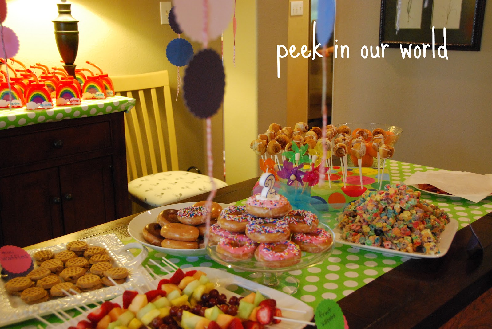 Peek In Our World: Birthday Breakfast Extravaganza