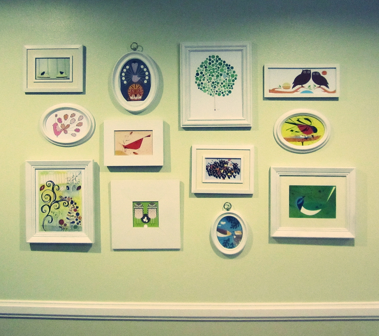 smartgirlstyle wall art collage