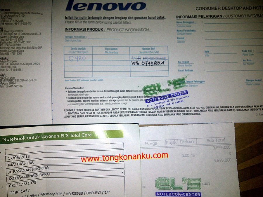 Pengalaman Beli Laptop Murah Core i3 di ELS Computer Jogja