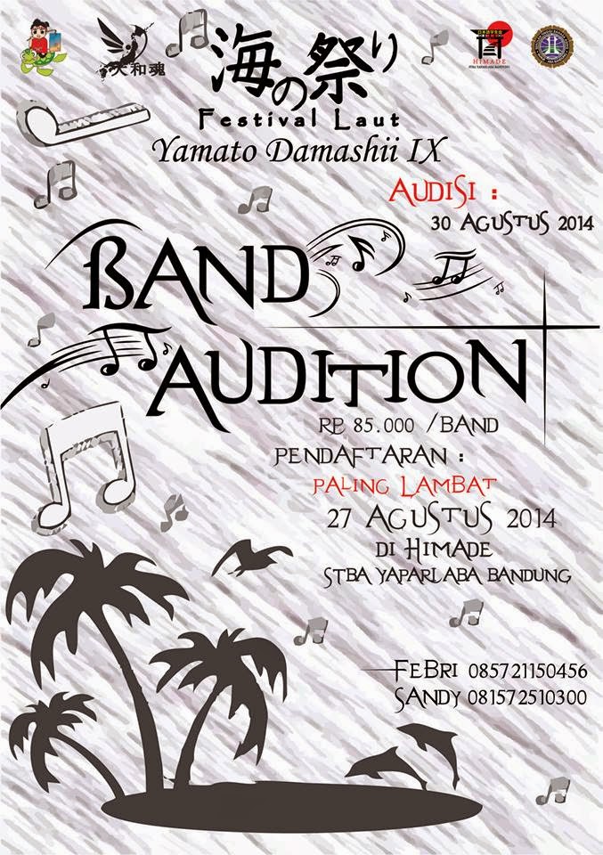 Yamato Damashi IX festival lau band audition Yamato Damashi IX festival lau band audition stba yapari aba 2014