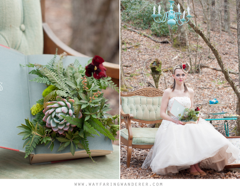Alice in Wonderland Wedding Inspiration | by Wayfaring Wanderer Boone, NC Photographer