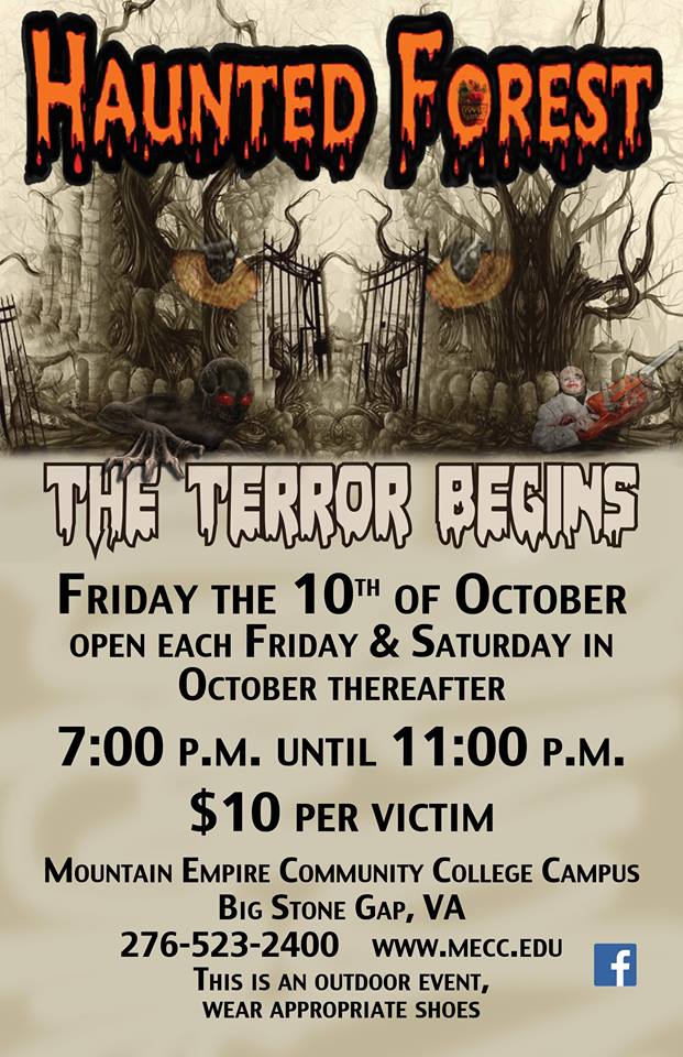 Something wicKED this way comes.... The Haunted Forest has a new