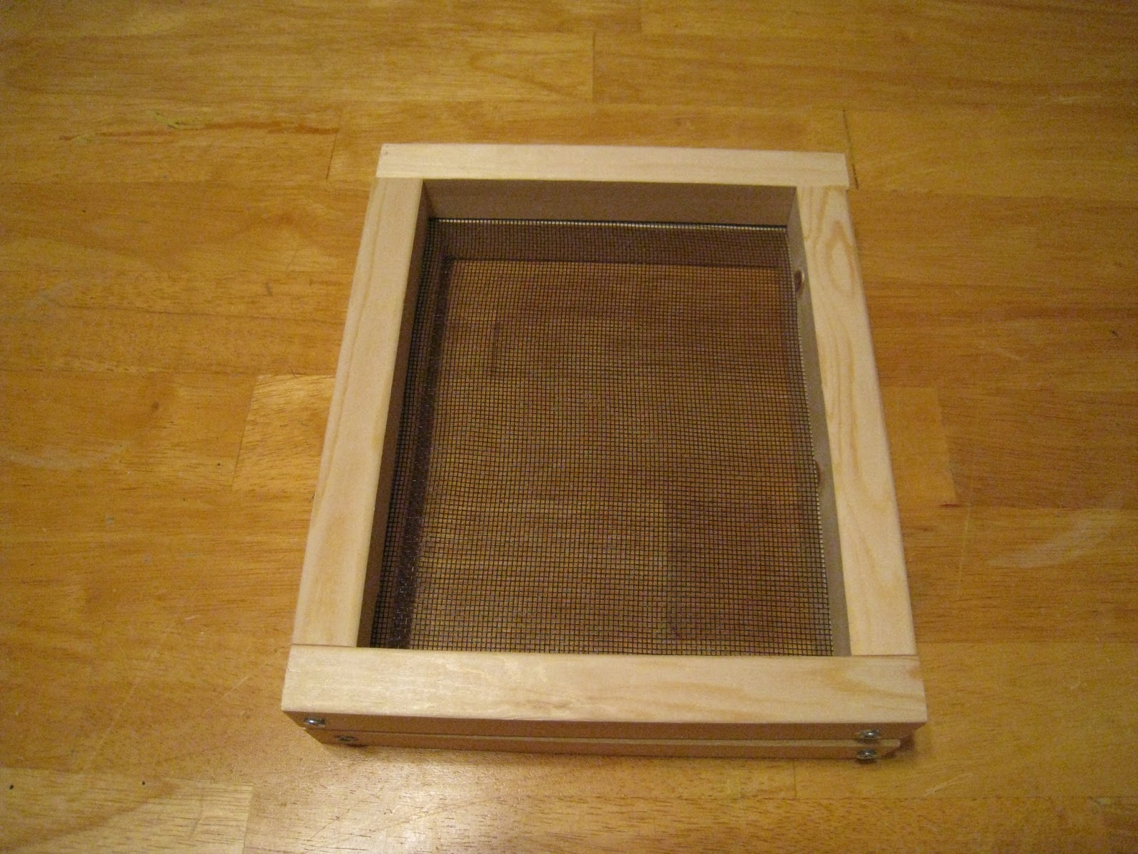 Crafts 4 Camp How to Make a Paper Making Mold and Deckle