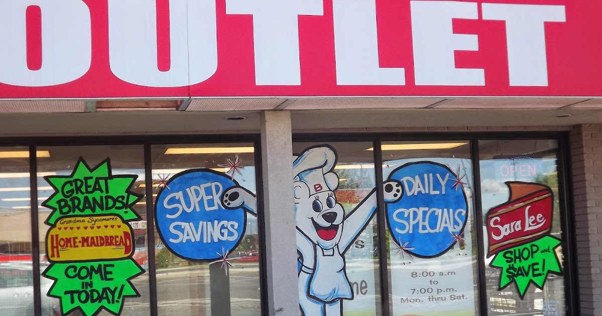 Whimsical Window Painting Bimbo Bakery Outlet American Fork and Murray