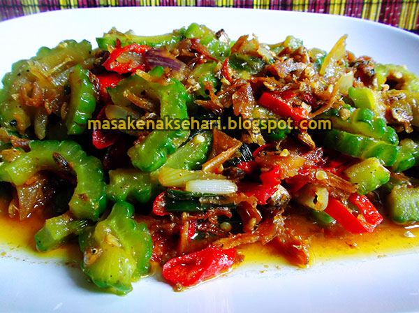 Cara Membuat Pare Campur Teri Resep Tumis Cara Membuat Pare Campur Teri Resep Tumis