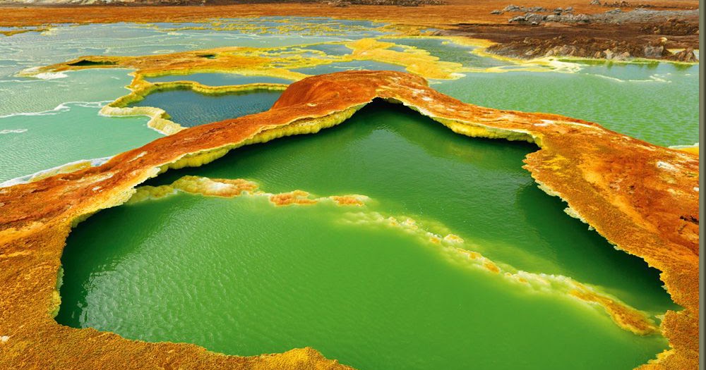 Gambar Pemandangan Air Panas Paling Keren | Gambar Hidup