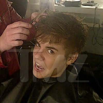 justin bieber emotions. justin bieber bald head 2011.