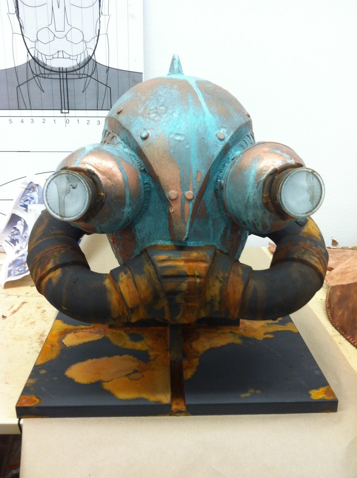 The Art of Phillip Light 2nd Term Helmet Project