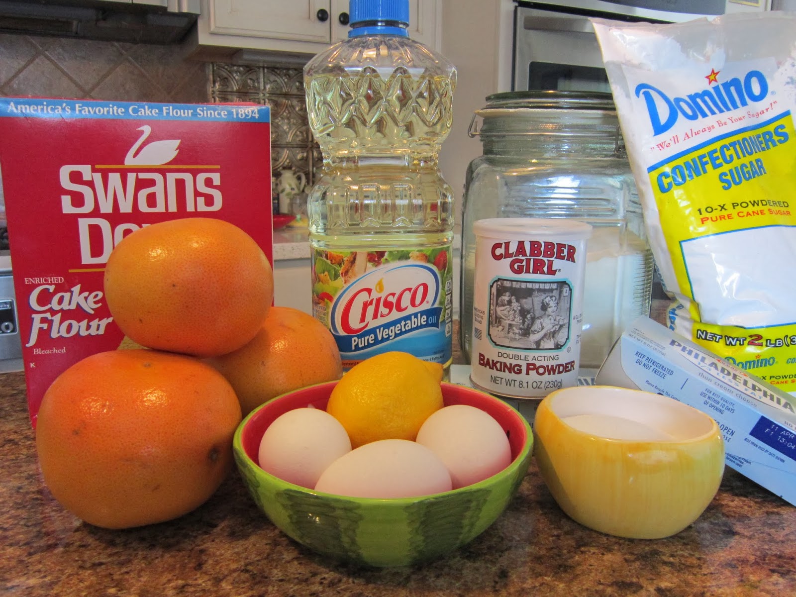 The Italian Next Door Grapefruit Cake with GrapefruitCream Cheese