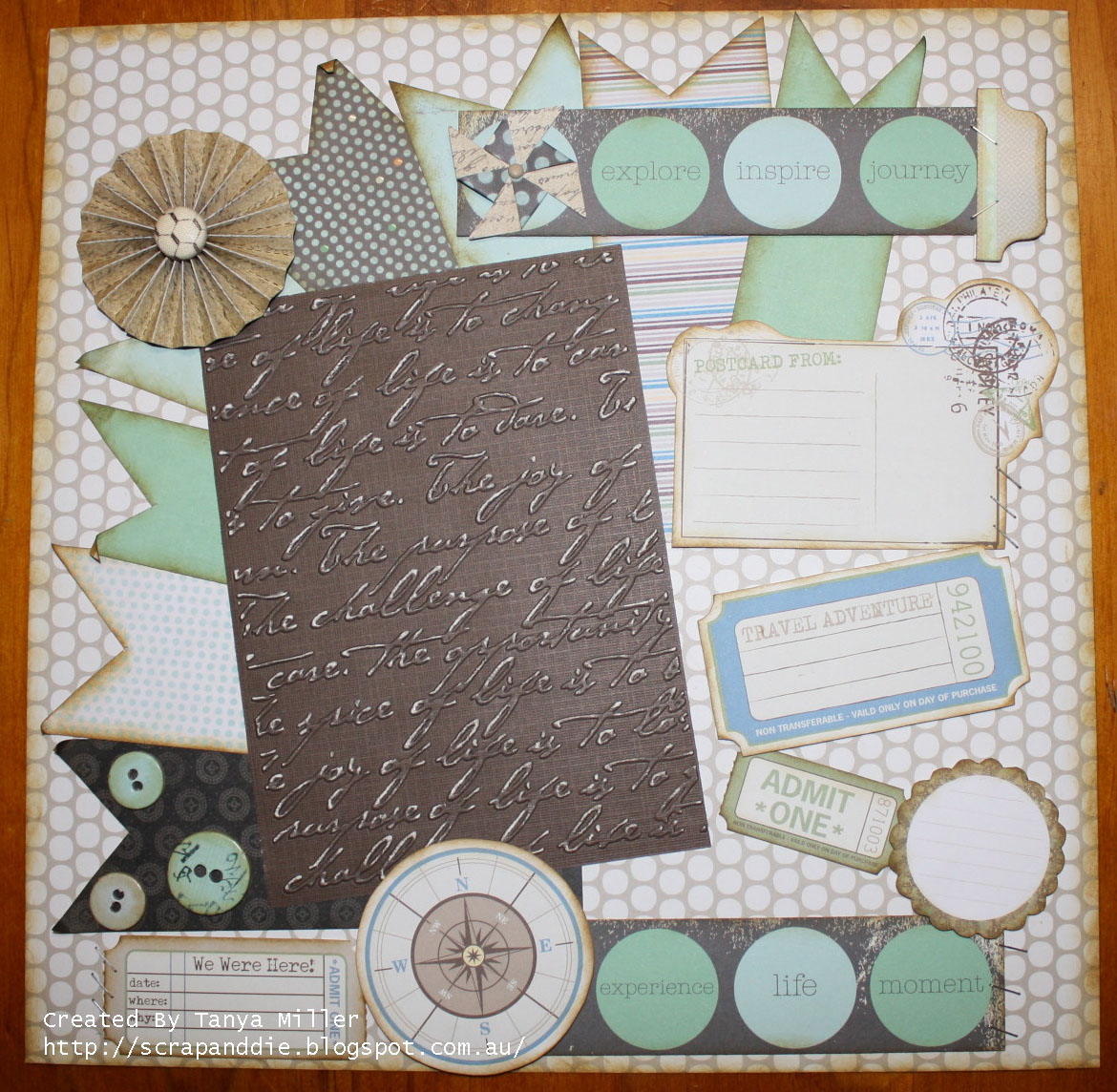 CC-Shape-075-2 /"POSTCARD/" NEW Quickutz