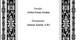 Kitab Ushul Fiqih Terjemahan Pdf