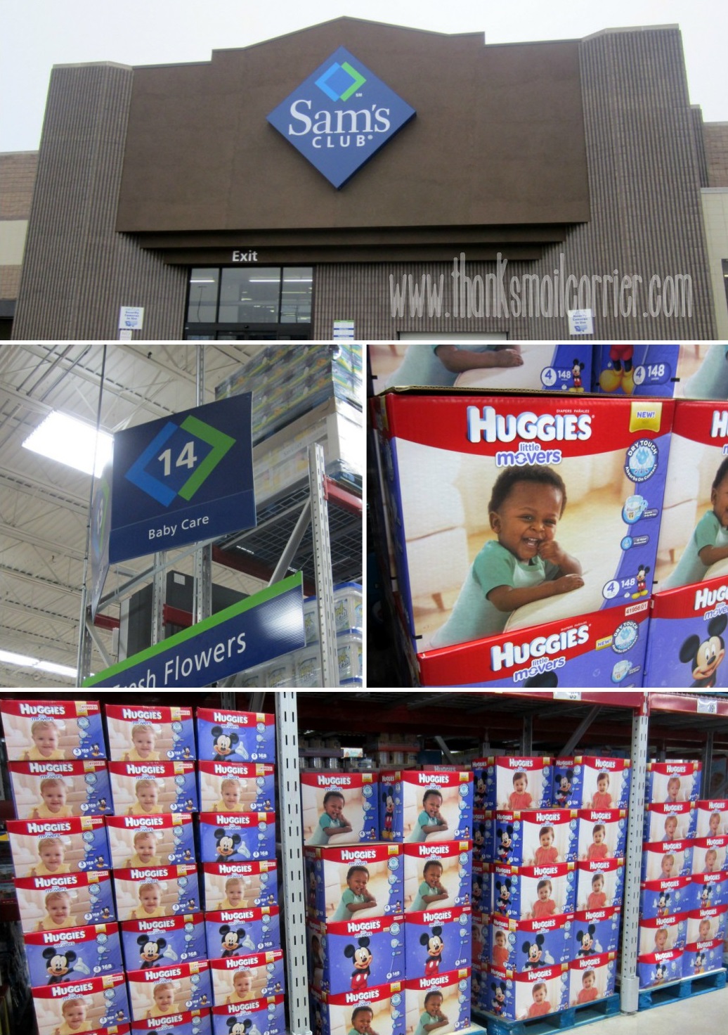 Huggies Little Movers at Sam's Club