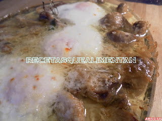 Huevos Con Champiñones Al Horno