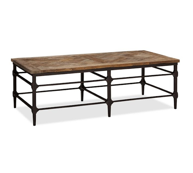 Copy Cat Chic Pottery Barn Parquet Coffee Table