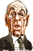Rupert Murdoch is a caricature by Artmagenta