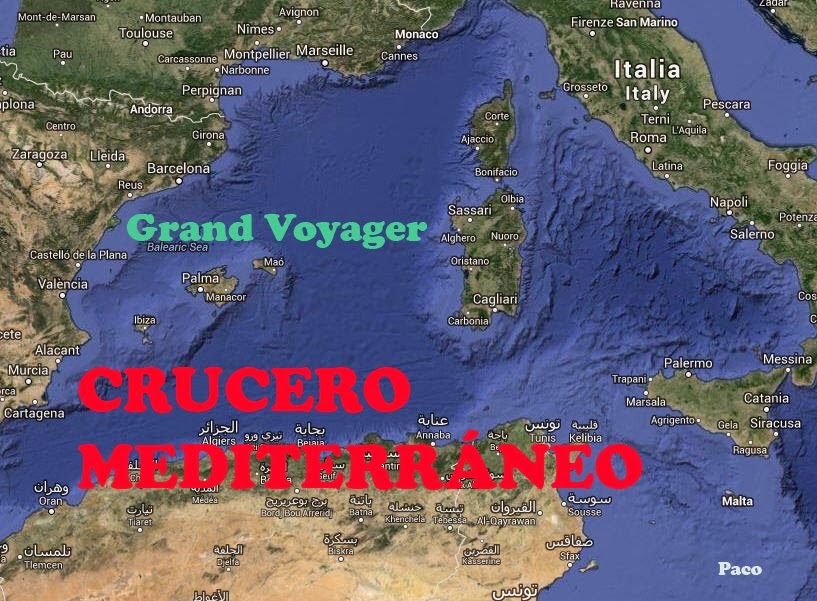 CRUCERO MEDITERRÁNEO