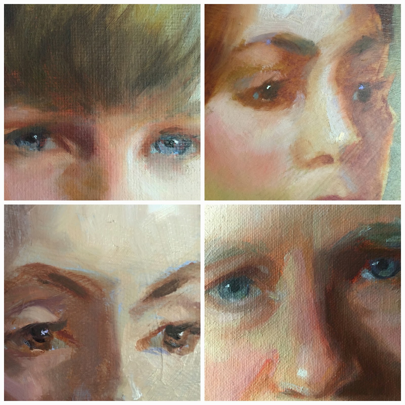 Portrait Painting Gold By Johanna Spinks The Abc S Of Painting Eyes