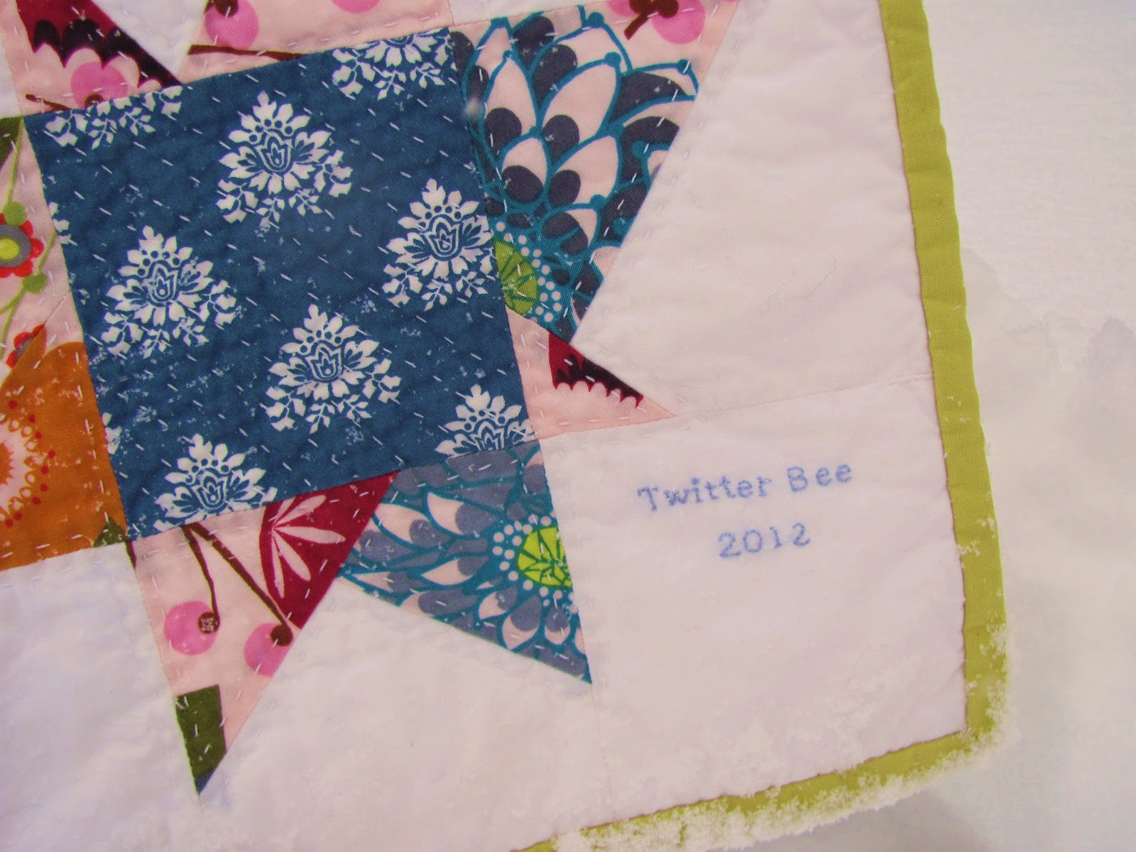Bailey Girl Five Twitter Bee Quilt. My first Bee Quilt )