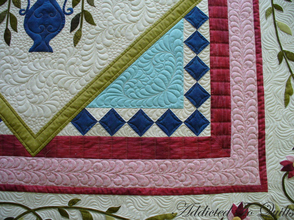 Addicted To Quilts Appliqué Medallion Quilt