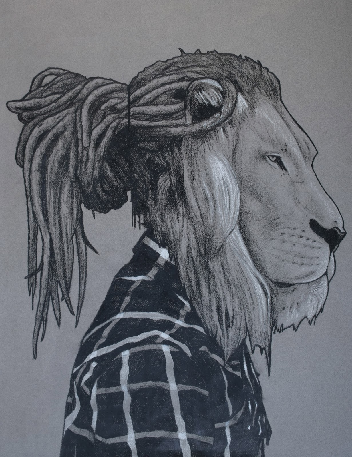 Lion With Dreads