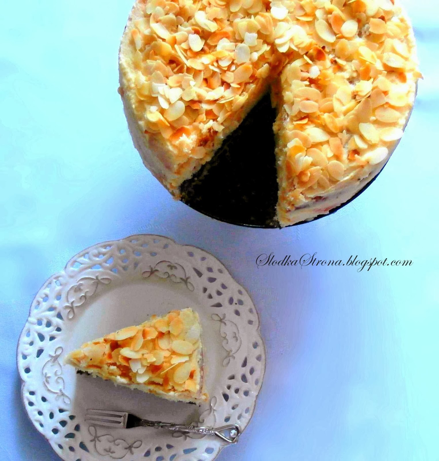 Tort makowo-ajerkoniakowy Słodka Strona