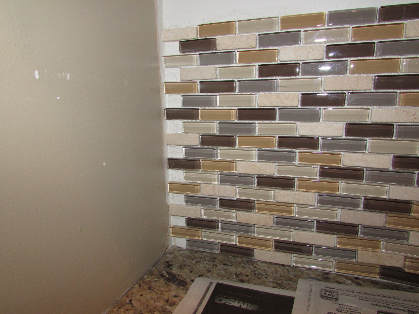 Tile Backsplash Tutorial DIY Huntress