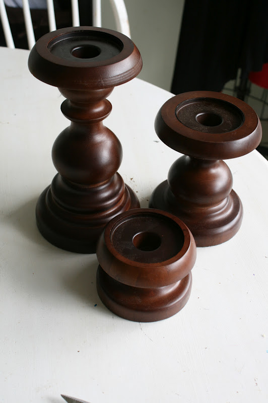 I am so crafty, I sweat glitter Shabby Chic hat stands Day 261