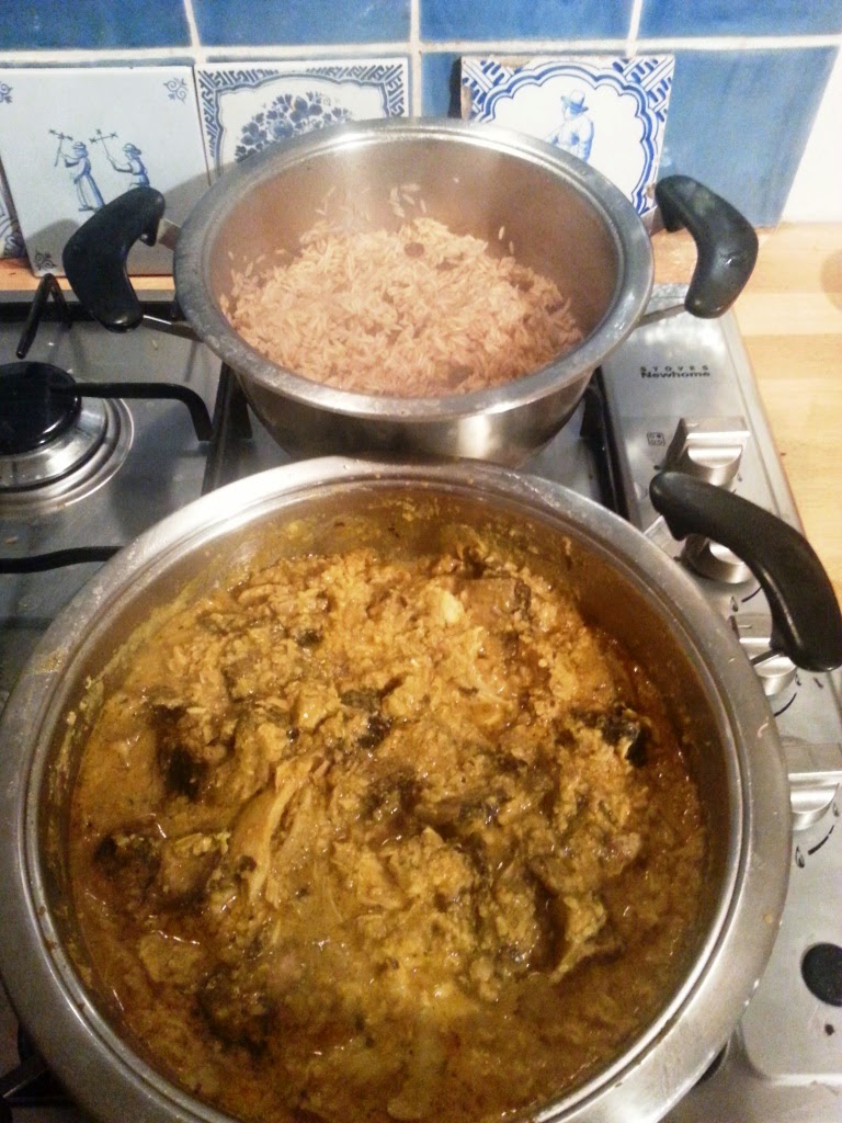 curry di pollo e anacardi