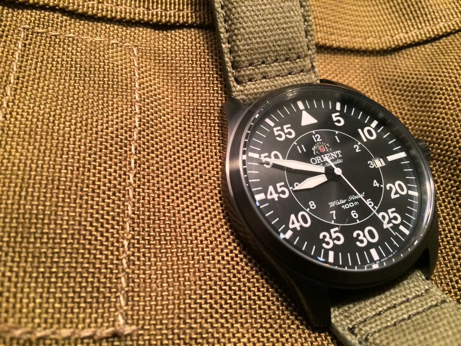 orient automatic pilot watch