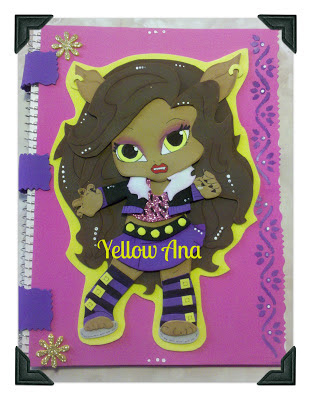 Rincon Yellow Ana Cuadernos Foamy Monster High Rincon Yellow Ana Cuadernos Foamy Monster High