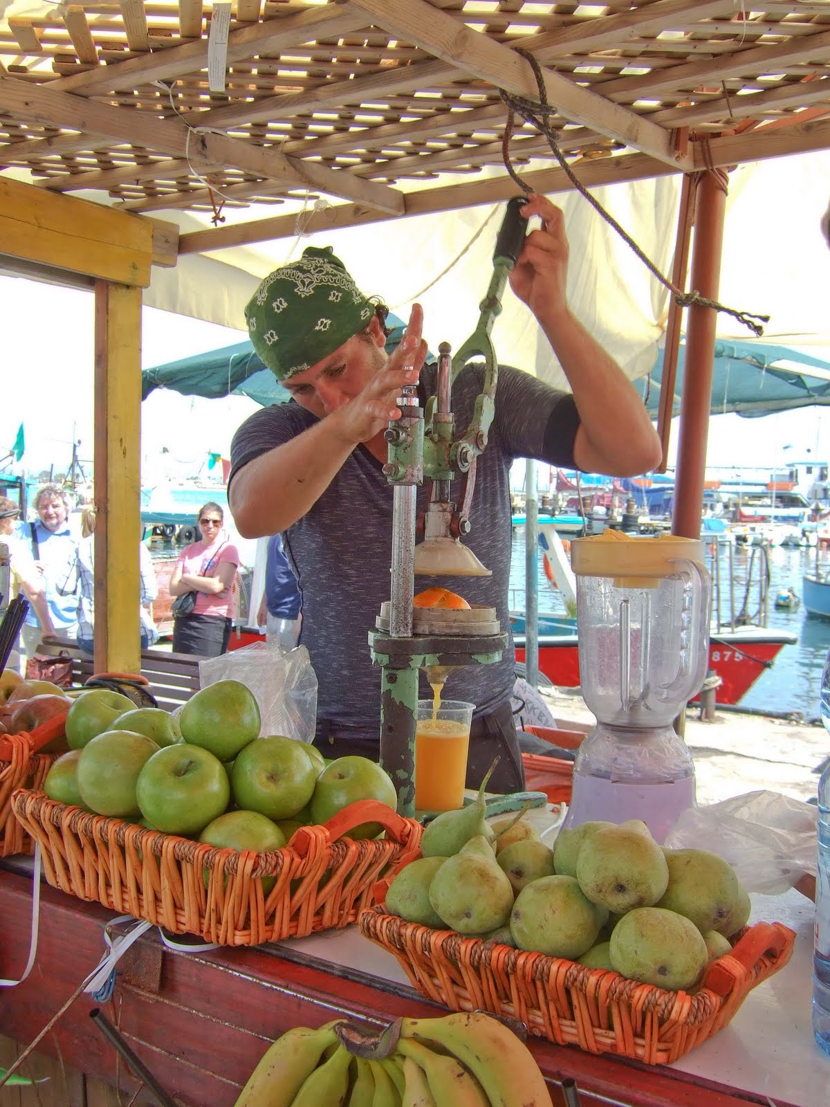 An American in Haifa Small Addictions Fresh Juice and Arabic Coffee