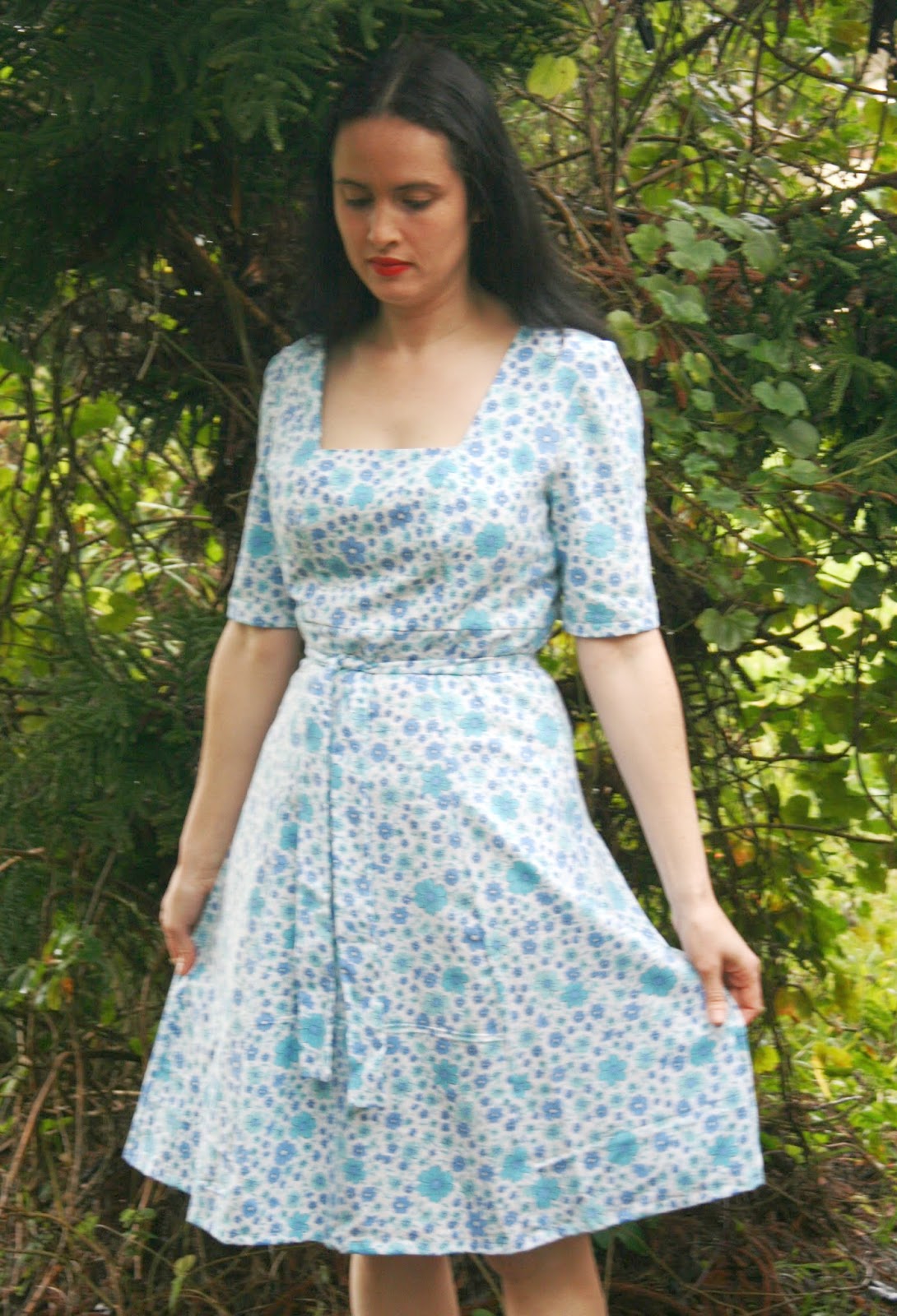 Amelie and Atticus Vintage Sheet Dress....for Grown Ups!